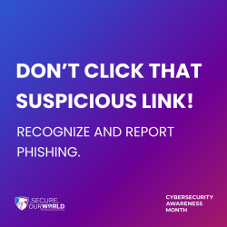 Don't click on that suspicious link!